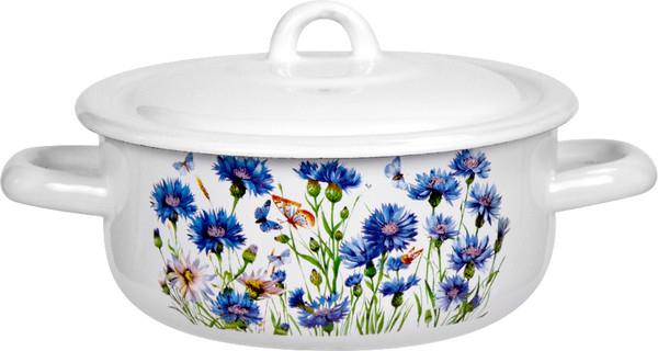 Изображение товара Кастрюля Лысьвенские эмали Васильки С-16072/4ЭК