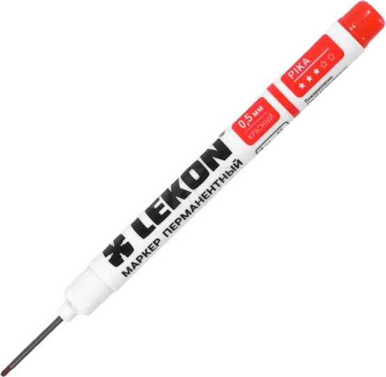 Изображение товара Маркер перманентный LEKON Pika / 012511 (красный)