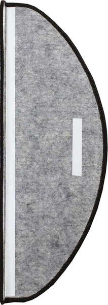 Изображение товара Набор ковриков для лестницы MATEX My Step / 53-767 (5шт, темно-коричневый/коричневый/кирпичный)