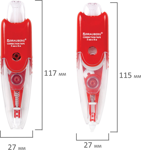 Изображение товара Корректор для текста Brauberg Click / 272660