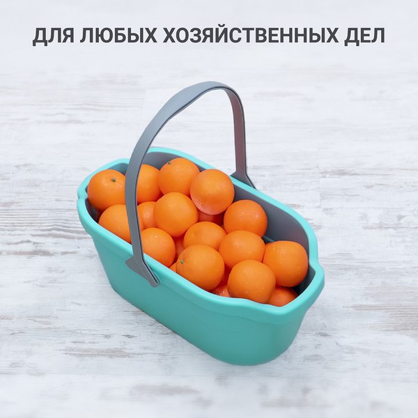 Изображение товара Ведро Bradex HM-1087-1 (12л, мятный)