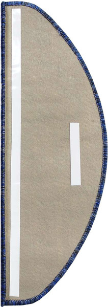 Изображение товара Набор ковриков для лестницы MATEX My Step / 47-520 (5шт, серо-голубой)