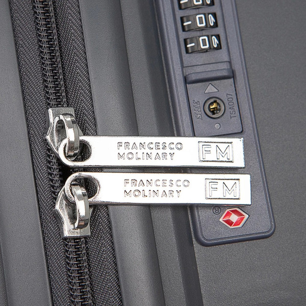 Изображение товара Чемодан на колесах Francesco Molinary 344-168/2-20DGR (серый)
