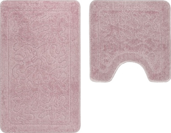 Изображение товара Набор ковриков для ванной и туалета Shahintex РР 60x100/60x50 003 S (фламинго 77)