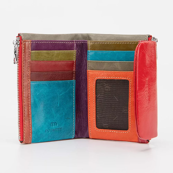 Изображение товара Портмоне Poshete 827-103-031ZL-RED (красный)