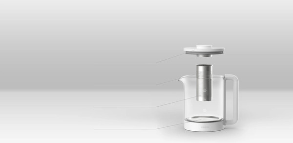 Изображение товара Электрочайник Xiaomi Multifunctional Kettle MJDGNYSH04DEM / BHR9118EU (белый)