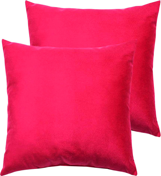 Изображение товара Комплект подушек декоративных MATEX Aria Premium Velours / 65-586 (2шт, бордовый)