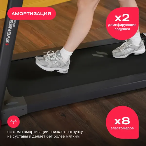 Изображение товара Электрическая беговая дорожка Svensson Body Labs Libra