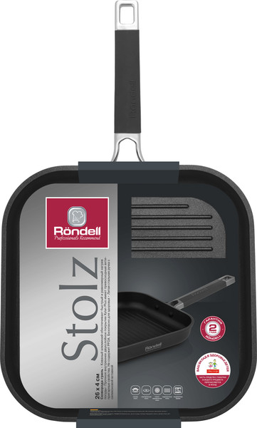 Изображение товара Сковорода-гриль Rondell Stolz RDA-1769 (серый)