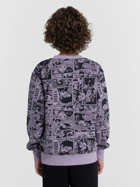 Изображение товара Свитшот детский Mark Formelle 123431/1 (р.140-68, аниме на лаванде)