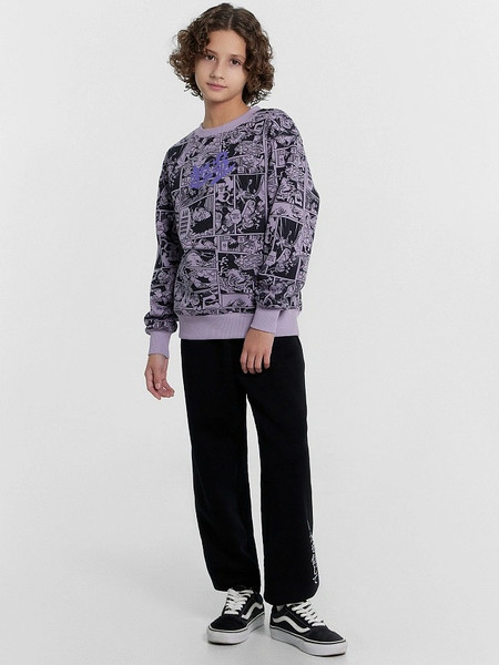 Изображение товара Свитшот детский Mark Formelle 123431/1 (р.140-68, аниме на лаванде)