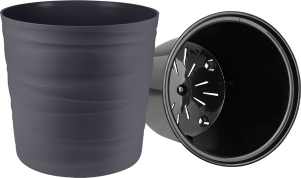 Изображение товара Кашпо La Decoro Модерн Мини КШ-9544 (антрацит)