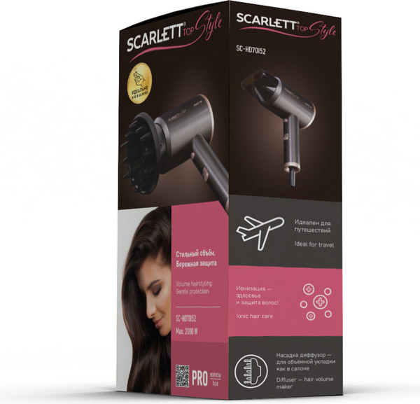 Изображение товара Фен Scarlett SC-HD70I52