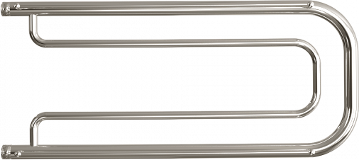 Изображение товара Полотенцесушитель водяной Двин A 32/70 c полкой 1-1/2 (полированный)