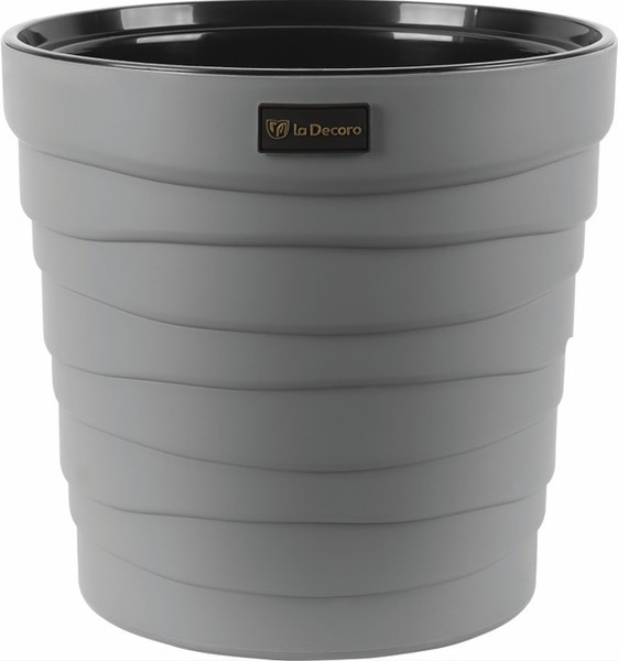Изображение товара Кашпо La Decoro Бархан КШ-4367 (серый жемчуг)