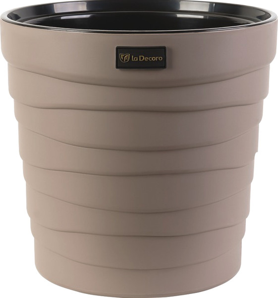 Изображение товара Кашпо La Decoro Бархан КШ-4366 (мокачино)