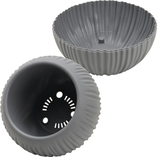 Изображение товара Кашпо La Decoro Сфера Мини КШ-4433 (серый жемчуг)