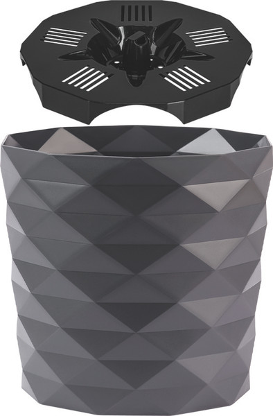 Изображение товара Кашпо La Decoro Диамант КШ-4636 (антрацит)