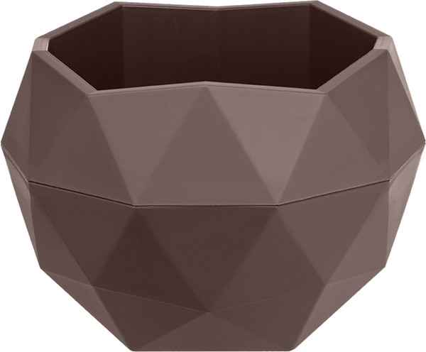 Изображение товара Кашпо La Decoro Топаз КШ-4712 (мокачино)