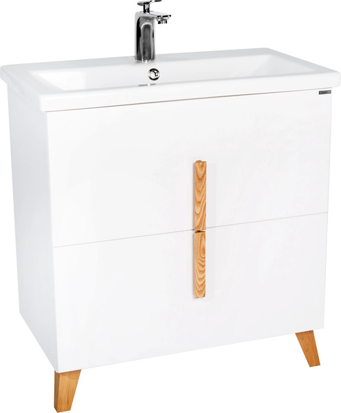 Изображение товара Тумба под умывальник Viant Мюнхен Como 70 / VMUN70COBEL-T2Y (белый)