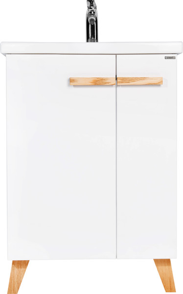 Изображение товара Тумба под умывальник Viant Мюнхен Como 60 / VMUN60COBEL-T2ST (белый)