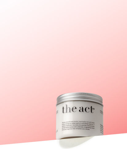 Изображение товара Масло для тела The Act Твердое Красный апельсин (180г)