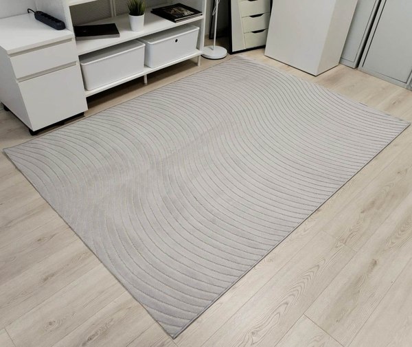 Изображение товара Ковер Radjab Carpet Сканди Сизаль Прямоугольник 10937B / 12234RK (3x4, Grii/Grii)