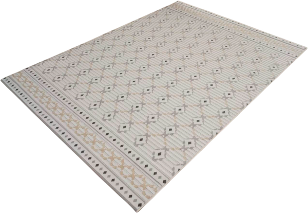 Изображение товара Ковер Radjab Carpet Сканди Сизаль Прямоугольник 10706A / 12256RK (2.4x3.4, Grii/Krem)