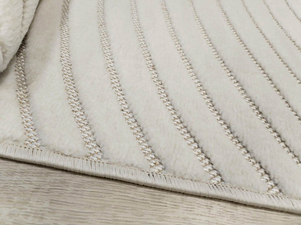 Изображение товара Ковер Radjab Carpet Сканди Сизаль Прямоугольник 10937B / 12266RK (2.4x3.4, Krem/Krem)