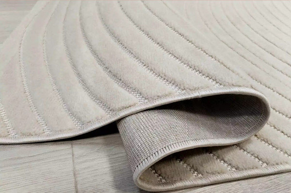 Изображение товара Ковер Radjab Carpet Сканди Сизаль Прямоугольник 10937B / 12264RK (2.4x3.4, Beige C/Beige C)