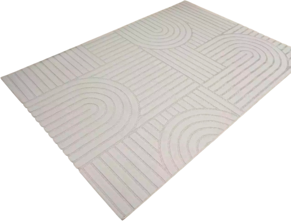 Изображение товара Ковер Radjab Carpet Сканди Сизаль Прямоугольник 10946A / 12200RK (2x2.9, Krem/Krem)
