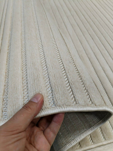 Изображение товара Ковер Radjab Carpet Сканди Сизаль Овал 10935A / 12272RK (1.6x3, Beige C/Beige C)