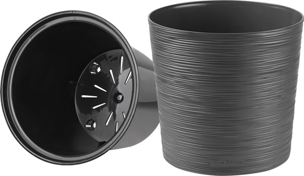 Изображение товара Кашпо La Decoro КШ-0696 (антрацит)