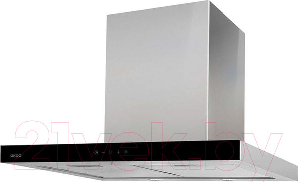 Изображение товара Вытяжка Т-образная Akpo Glass II WK-9 Feniks Slim (90, нержавеющая сталь)
