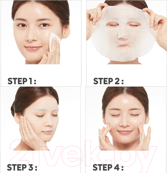 Изображение товара Маска для лица тканевая Missha Airy Fit Sheet Mask Cucumber (19г)