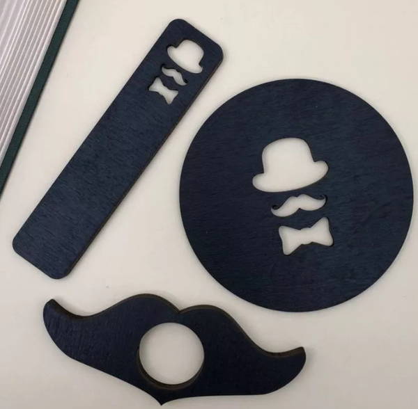 Изображение товара Держатель для страниц ОМурМебель Литературный комфорт Джентльмен (черный)