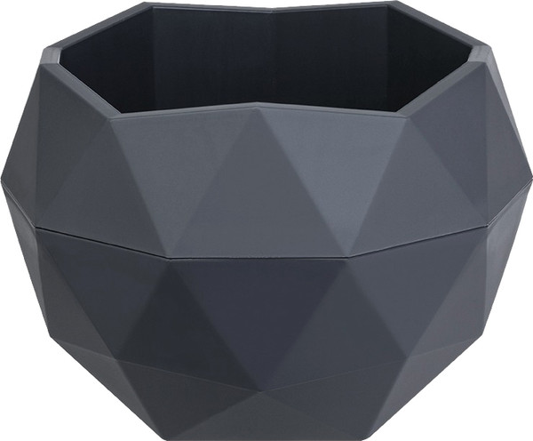 Изображение товара Кашпо La Decoro Топаз КШ-3013 (антрацит)