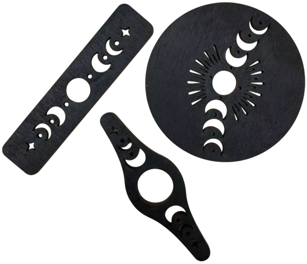 Изображение товара Держатель для страниц ОМурМебель Литературный комфорт Луна (черный)