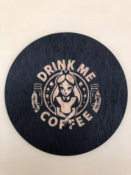 Изображение товара Держатель для страниц ОМурМебель Литературный комфорт Алиса в стране чудес (черный)