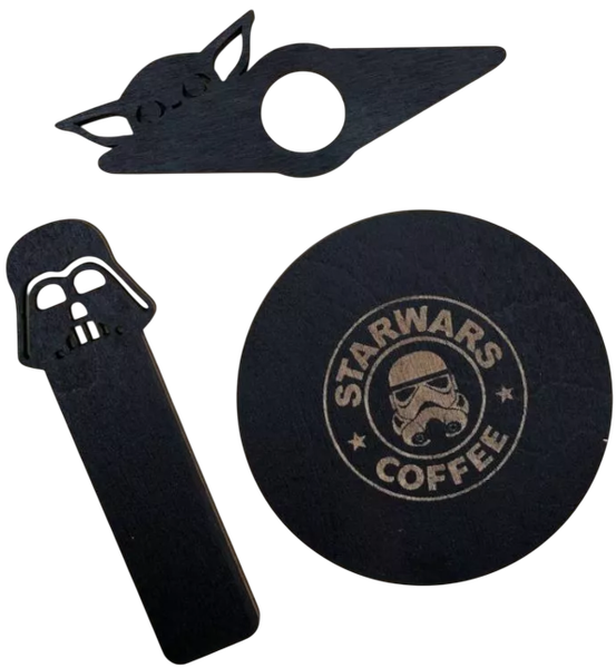 Изображение товара Держатель для страниц ОМурМебель Литературный комфорт Звездные войны (черный)