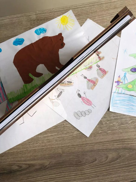 Изображение товара Рамка ОМурМебель для рисунков (бежевый)