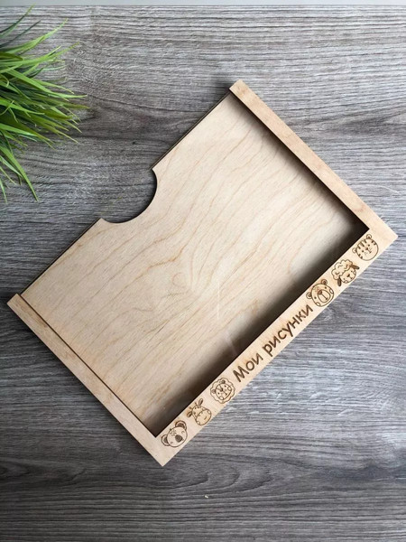 Изображение товара Рамка ОМурМебель для рисунков (бежевый)