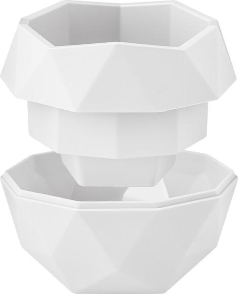 Изображение товара Кашпо La Decoro Топаз КШ-3010 (белый)