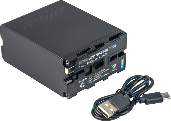 Изображение товара Аккумулятор для камеры GreenBean NP-F980 Pro II / 31855