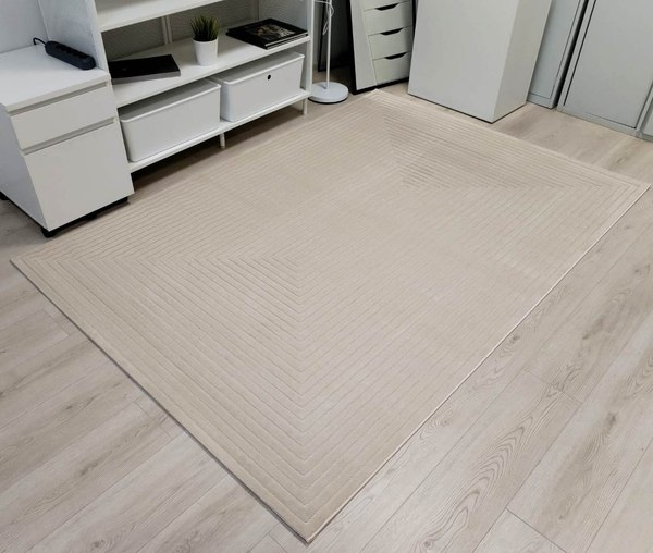 Изображение товара Ковер Radjab Carpet Сканди Сизаль Прямоугольник 10936B / 12216RK (1.6x2.3, Beige C/Beige C)
