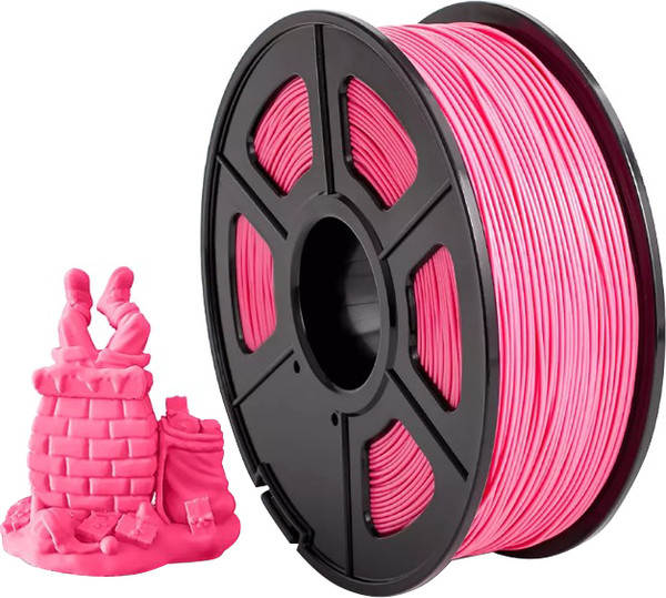 Изображение товара Пластик для 3D-печати NV Print NV-3D-ABS-PINK (1.75мм, 1кг, розовый)