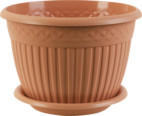 Изображение товара Кашпо La Decoro Византия КШ-4468 (карамельный)