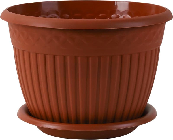 Изображение товара Кашпо La Decoro Византия КШ-4472 (терракот)