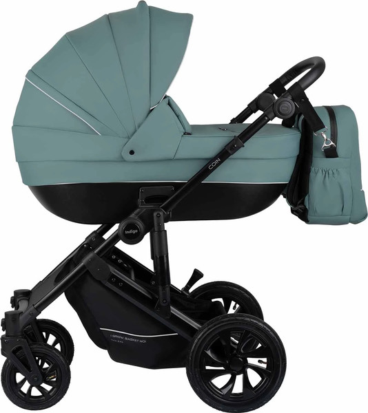 Изображение товара Детская универсальная коляска INDIGO Coin 2 в 1 (зеленый)