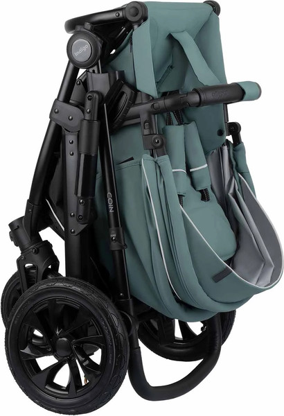 Изображение товара Детская универсальная коляска INDIGO Coin 3 в 1 (зеленый)